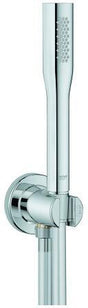 GROHE Euphoria Cosmopolitan Stick Wandhalterset – Handbrause mit 1 Strahlart, EcoJoy & SpeedClean, Chrom