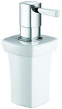 GROHE Seifenbehälter 40669 – Keramik mit verchromter Pumpe