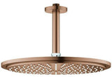 GROHE Rainshower Cosmopolitan 310 Kopfbrauseset mit Deckenauslass 142 mm, 1 Strahlart, Chrom