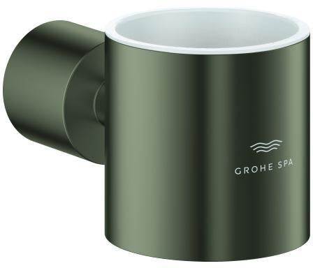 GROHE Atrio Halter für Glas oder Seifenspender – Chrom, Messing, verdeckte Befestigung