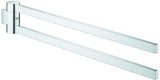GROHE Handtuchhalter Selection 2-armig schwenkbar 441 mm Chrom – Wandmontage