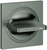 GROHE Allure Unterputzventil-Oberbau cool sunrise gebürstet – abschließbar, mit Rosette