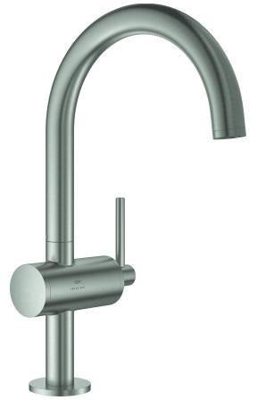 GROHE Atrio Einhand-Waschtischbatterie L-Size Chrom – SilkMove & EcoJoy