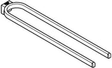 GROHE Handtuchhalter Selection 41059 2-armig chrom – Wandmontage, verdeckte Befestigung