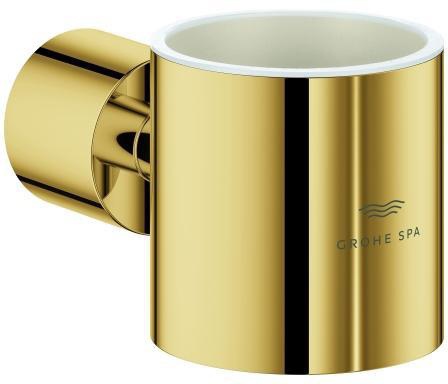 GROHE Atrio Halter für Glas oder Seifenspender – Chrom, Messing, verdeckte Befestigung