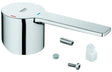 GROHE Hebel 46981 Chrom – Armaturengriff mit Energie-Spar-Funktion für XS-Size Waschtischbatterien