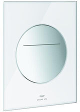GROHE Arena Aqua Tiles WC-Betätigung 2-Mengen rund chrom 201x160 mm