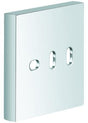 GROHE Ausgleichsscheibe 27933 für Euphoria Cube Duschsysteme – Chrom, LongLife Oberfläche