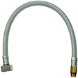 GROHE Druckschlauch 46254 flexibel M10x1 x M15x1 350 mm chrom – Sanitär-Armaturen-Zubehör