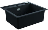 GROHE K700 Kompositspüle 1 Becken 560x510mm granit schwarz – Quartzkomposit mit FastFixation