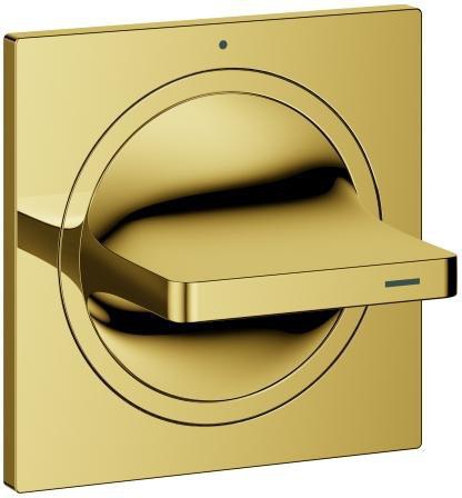 GROHE Allure Unterputzventil-Oberbau cool sunrise gebürstet – abschließbar, mit Rosette
