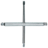 GROHE Kreuz-Riefenschlüssel 19053 – Montagewerkzeug für Ventilsitze, 4 Größen, LongLife Oberfläche