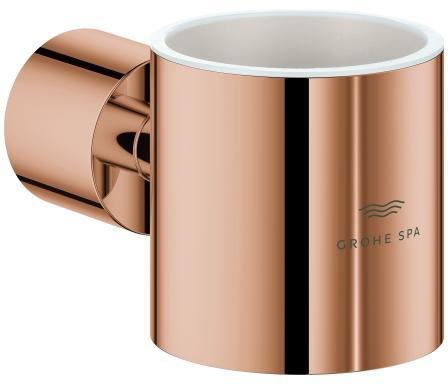 GROHE Atrio Halter für Glas oder Seifenspender – Chrom, Messing, verdeckte Befestigung