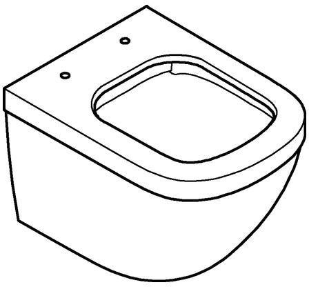 GROHE Euro Keramik Wand-Tiefspül-WC 49 cm alpinweiß, spülrandlos, 16er-Pack