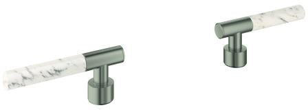 GROHE Atrio Private Collection Hebelgriffe White Attica Caesarstone Chrom