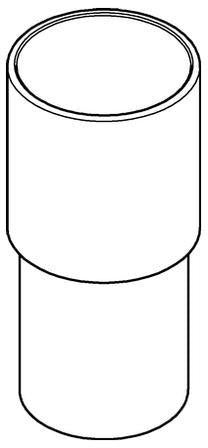 GROHE Ersatzglas 40952 für Toilettenbürstengarnitur – Mattglas, passgenau