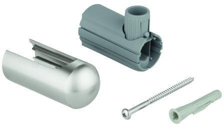 GROHE Brausestangenhalter 48098 supersteel – Hochwertige Konsole für Euphoria Brausestange