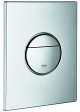 GROHE Abdeckplatte 42375 mit Drucktaste – Chrom, WC-Betätigung