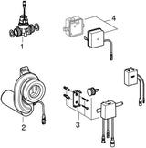 GROHE Temperatursensor 39369 für Urinal mit Trafo und Bluetooth – Automatische Spülung
