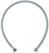 GROHE Anschlussschlauch 07227 für Taron Duschsystem – 1/2 Zoll x 1/2 Zoll x 770 mm, Chrom