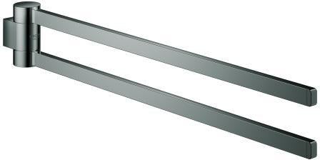 GROHE Handtuchhalter Selection 2-armig schwenkbar 441 mm Chrom – Wandmontage