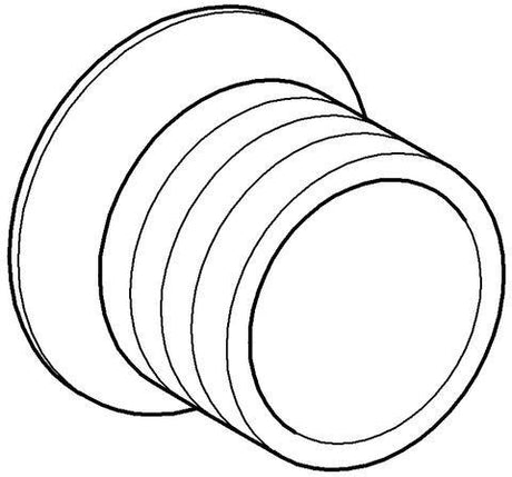 GROHE Verbinder 37119 für Dallux – 55 mm Anschluss für tiefhängende Spülkästen