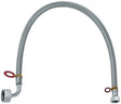 GROHE Druckschlauch 45417 flexibel M15x1 x 3/4 Zoll 500 mm chrom – Flexibler Anschlussschlauch