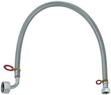 GROHE Druckschlauch 45417 flexibel M15x1 x 3/4 Zoll 500 mm chrom – Flexibler Anschlussschlauch