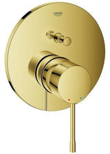 GROHE Essence Einhand-Wannenbatterie Fertigmontageset Cool Sunrise gebürstet