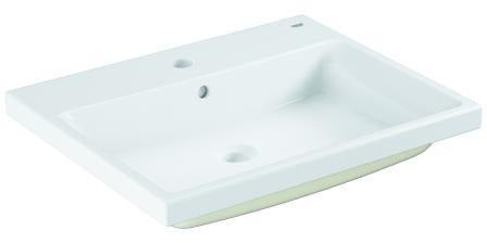 GROHE Cube Keramik Einbauwaschtisch 60 cm PureGuard alpinweiß – antibakterielle Glasur