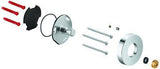 GROHE Brausestangenhalter 48279 Chrom für Duschsysteme mit Thermostatbatterie – Wandmontage