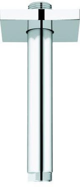 GROHE Rainshower Deckenauslass 142 mm mit eckiger Rosette in Chrom