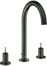 GROHE Atrio Private Collection 3-Loch Waschtischbatterie Chrom – Zweigriffig mit schwenkbarem Auslauf