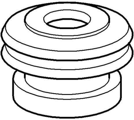 GROHE UR-Verbinder 43875 Lippenverbinder für Urinal 37044 – 5 Stück Mehrfachverpackung