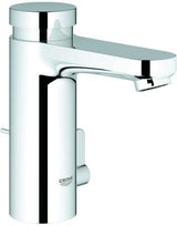 GROHE Eurosmart CT Selbstschluss-Waschtischbatterie mit Mischung und Temperaturbegrenzer, Chrom