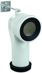 GROHE WC-Ablaufbogen 39457 vertikal 93,5-137mm – flexibel einstellbar