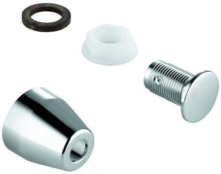GROHE Blindstopfen 37125 chrom – Deckelbohrung 40 mm für Keramik-Spülkästen