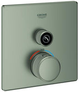 GROHE Grohtherm SmartControl Unterputz-Thermostat eckig mit 1 Absperrventil – Chrom