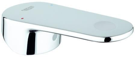 GROHE Hebel 46647 Chrom – Ersatzgriff für Einhand-Waschtisch- und Bidetarmaturen