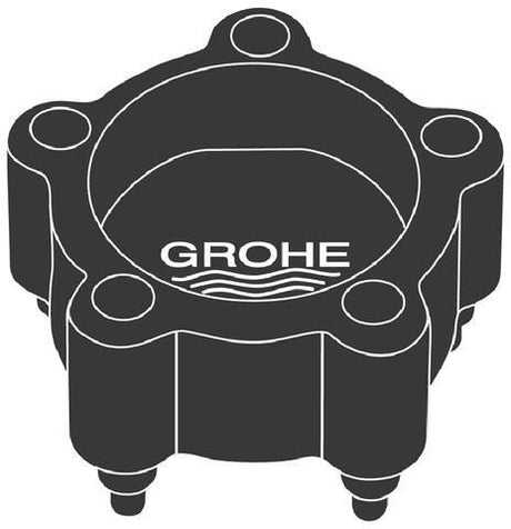 GROHE Demontageschlüssel 45654 für Brausen – Montagehilfe für Relexa Hand- und Kopfbrausen