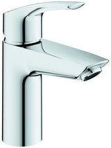 GROHE Eurosmart Einhand-Waschtischbatterie S-Size mit versenkbarer Kette – Chrom