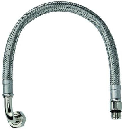 GROHE Druckschlauch 45461 flexibel M12x1 x 1 Zoll x 3/8 Zoll chrom