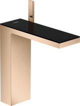 AXOR MYEDITION 230 Einhebel-Waschtischmischer mit Push-Open Ablaufgarnitur in polished gold optic
