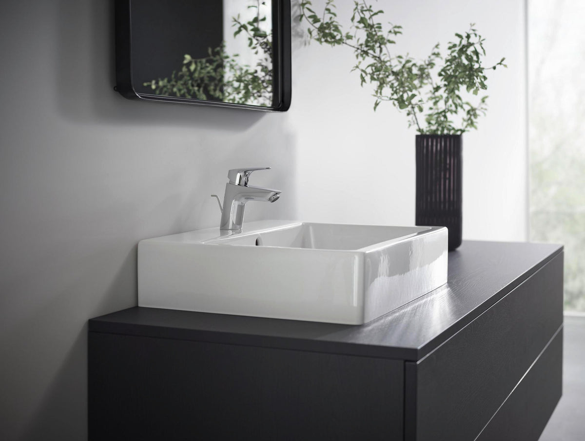 HANSGROHE Logis Einhebel-Waschtischmischer DN 15 mit Zugstangen-Ablaufgarnitur, chrom