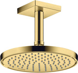 AXOR Kopfbrause 220 1jet chrom – Rain-Strahl, 220 mm, Wand- oder Deckenmontage