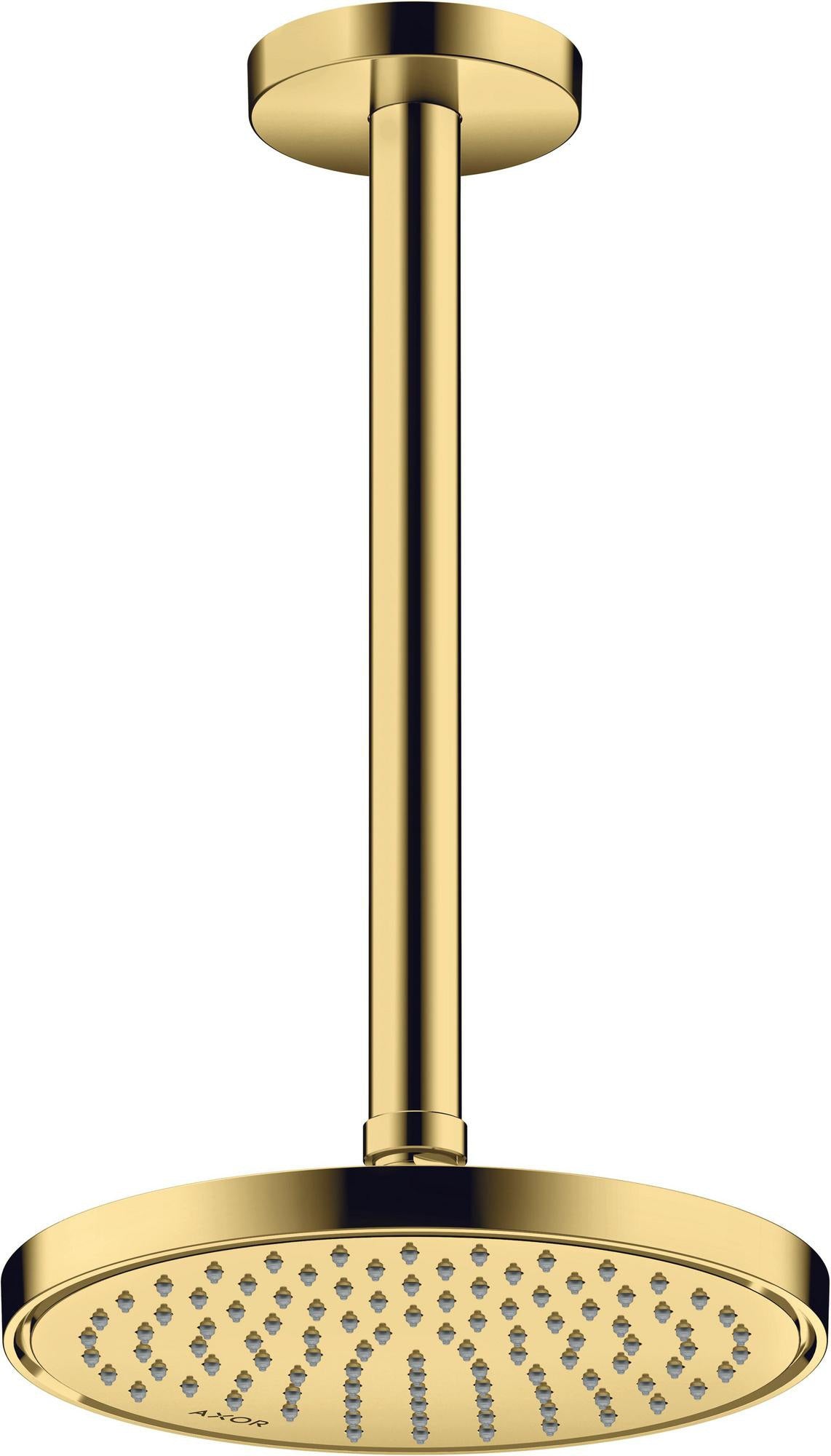 AXOR Kopfbrause 220 1jet EcoSmart Chrom – 220 mm Rain-Duschkopf für Wand- und Deckenmontage