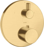 Gold / brushed gold optic
