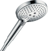Hansgrohe Raindance Select S 120 3jet Handbrause mit Select-Taste und QuickClean in Chrom
