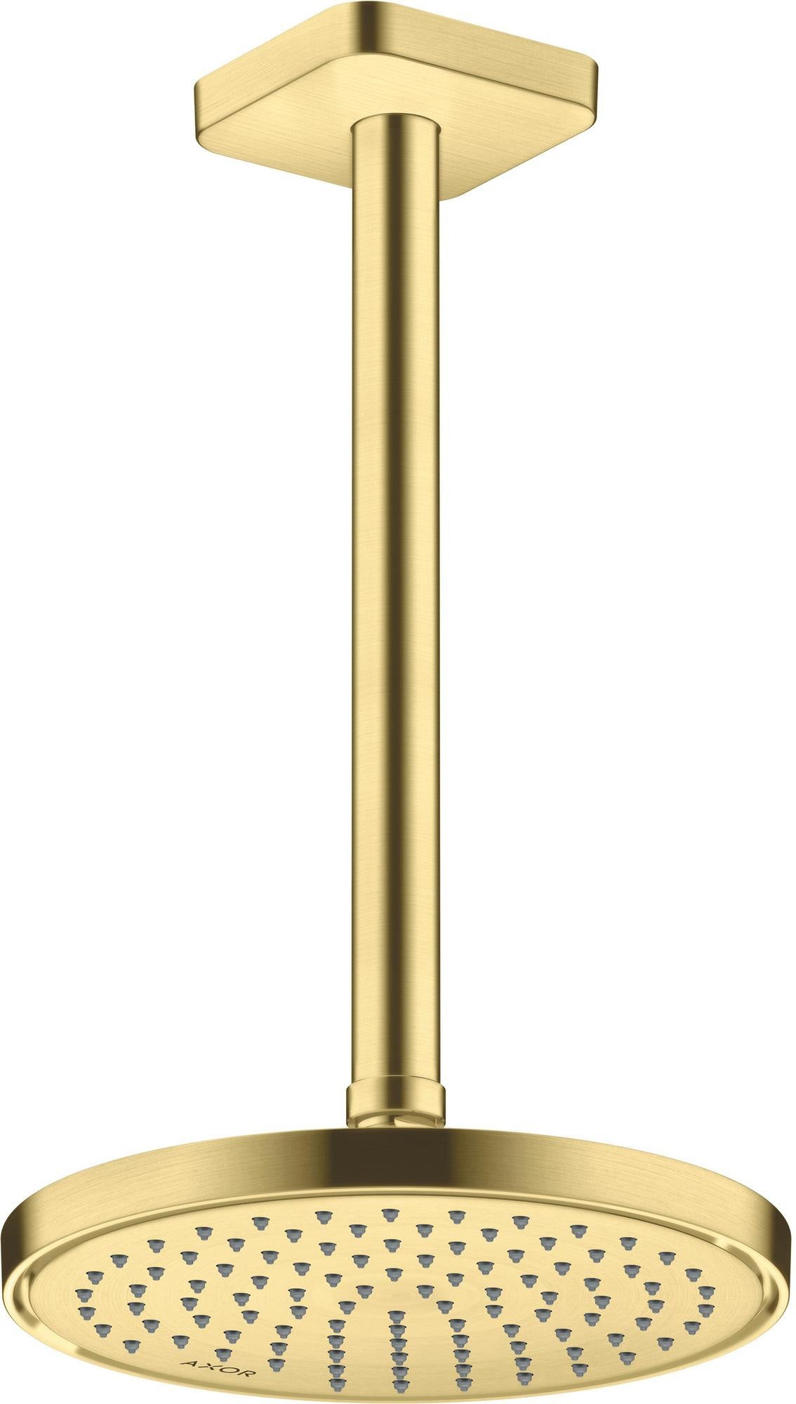AXOR Kopfbrause 220 1jet EcoSmart Chrom – 220 mm Rain-Duschkopf für Wand- und Deckenmontage
