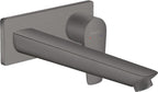 schwarz / 225 mm / brushed black chrom